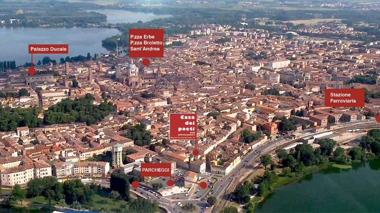 B&B Casa Dei Poeti Mantua Buitenkant foto